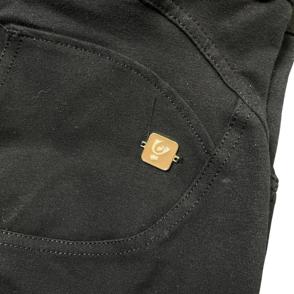 Freddy Small (4)‎ Black Skinny Pants Cotton Blend Zipper Closure